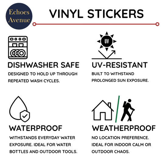 Challenge Quote Vinyl Sticker