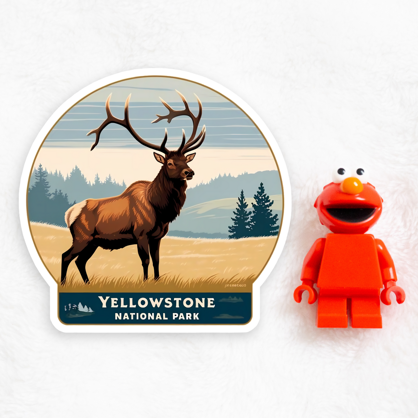 Yellowstone National Park | Sticker | Elk