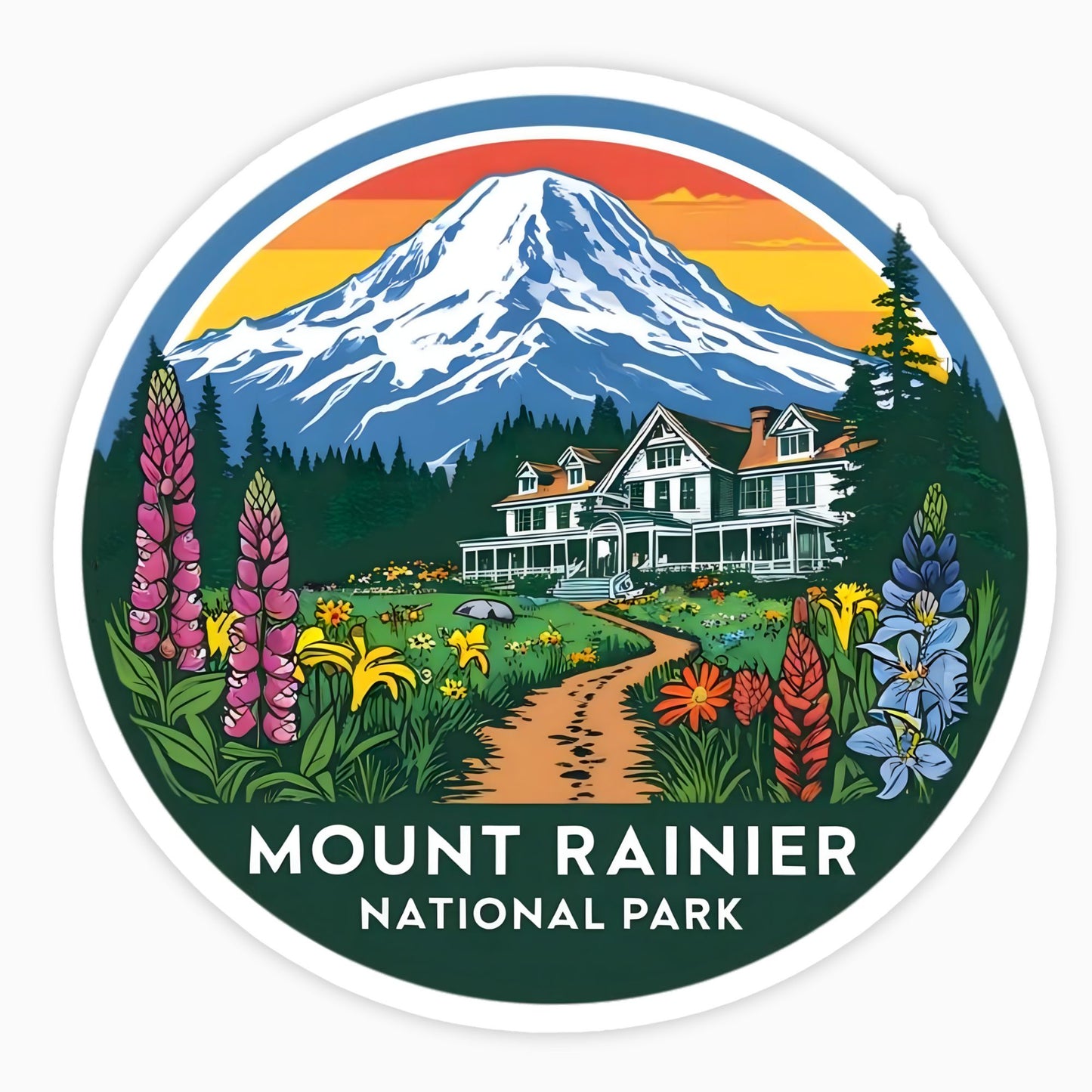 Mount Rainer National Park | Sticker