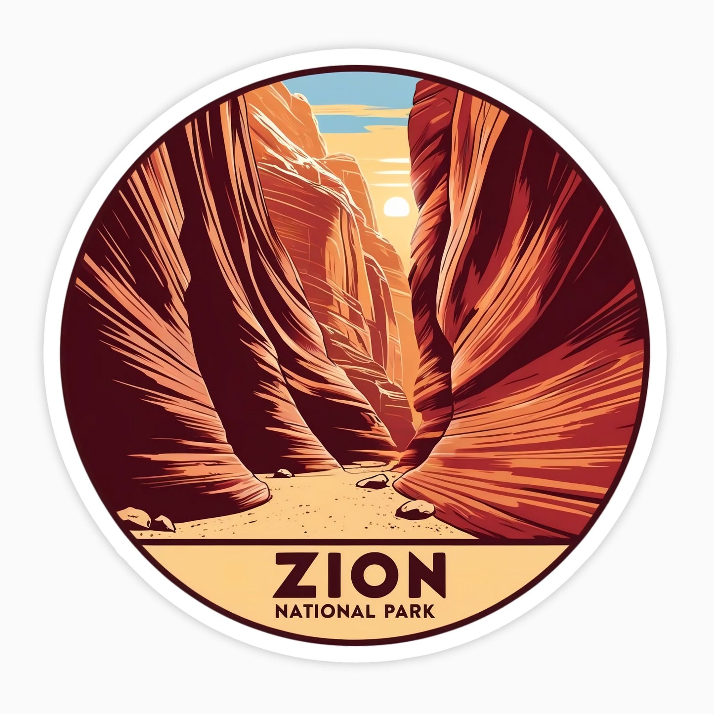 Zion National Park | Sticker