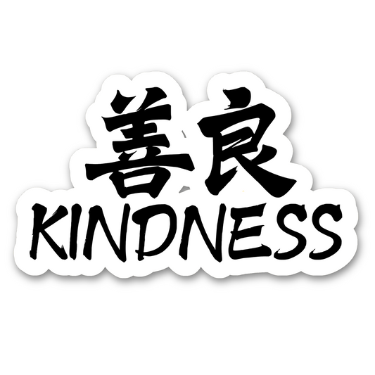 Kindness Vinyl Sticker
